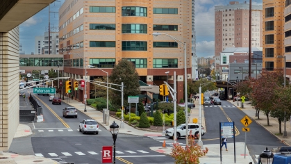 The clinical academic building in New Brunswick